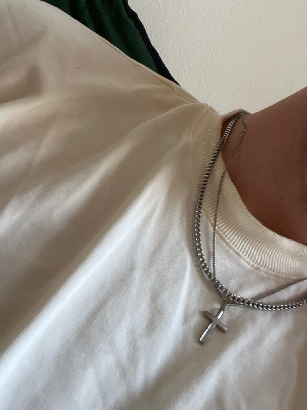 Customer photo review of CLEAN ROPE CHAIN. - 3MM WHITE GOLD