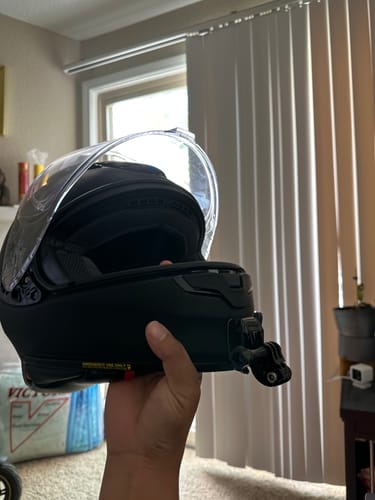 Customer photo review of Shoei RF-1400/NXR2/Z-8 Camera Mount
