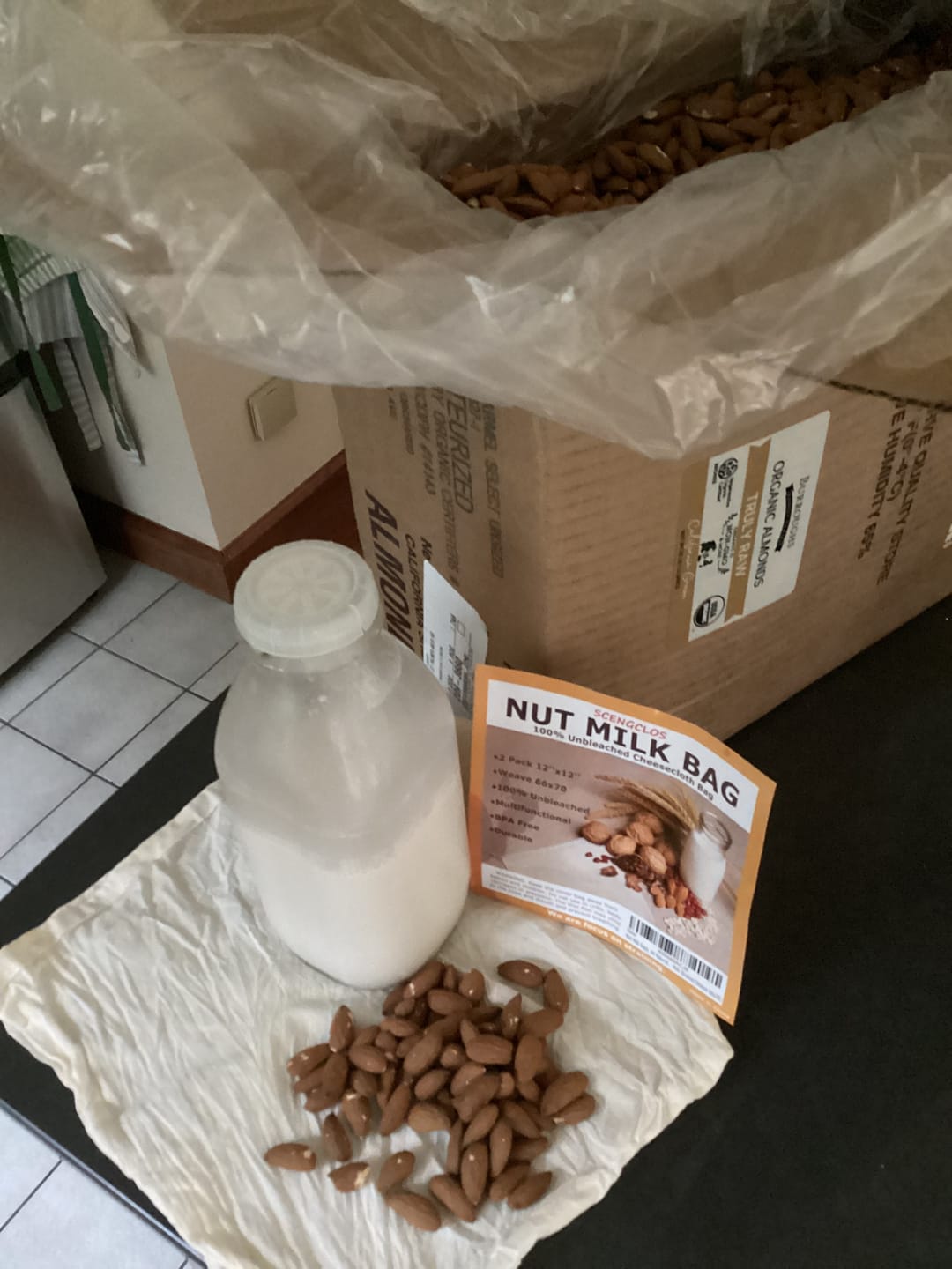 Customer photo review of Truly Raw Regenerative Organic Almonds