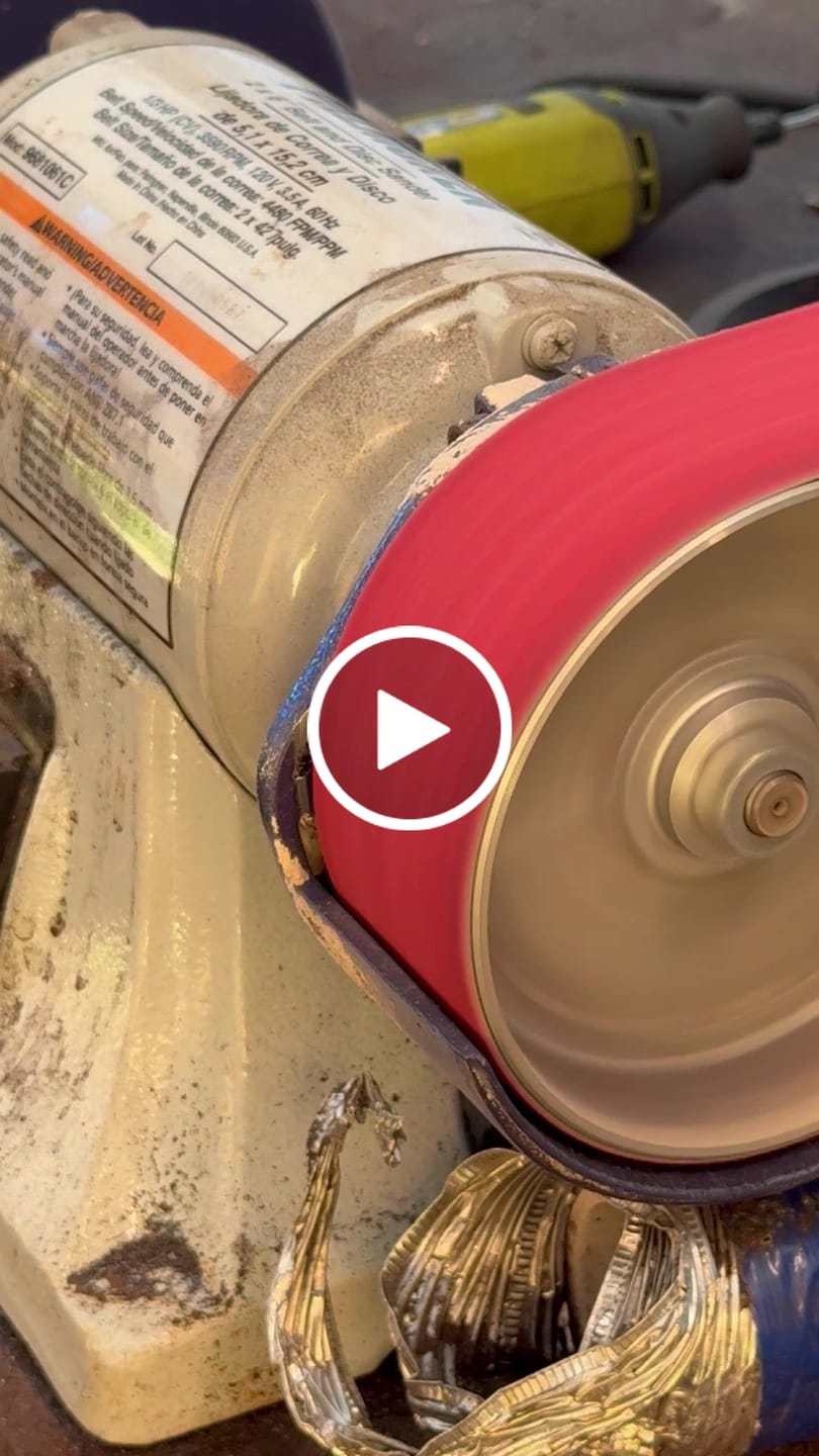 Customer video review of 2" x 42" Sanding Belts for Stock Removal