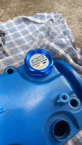 Customer photo review of MGN Oil Filler Cap For Honda D F L H B K Series Engine