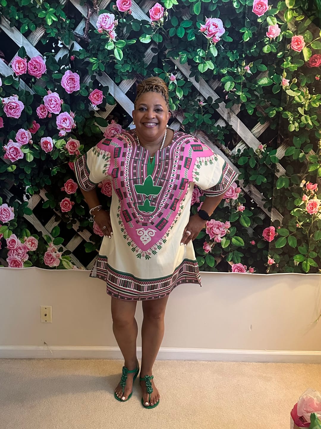 Customer photo review of Dashiki Shirt- AKA
