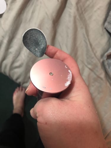 Customer photo review of Dermave™ Electric Foot Callus Remover