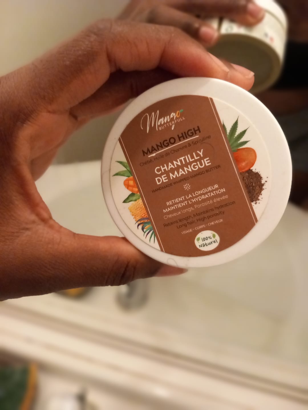 Customer photo review of Chantilly de Mangue HIGH