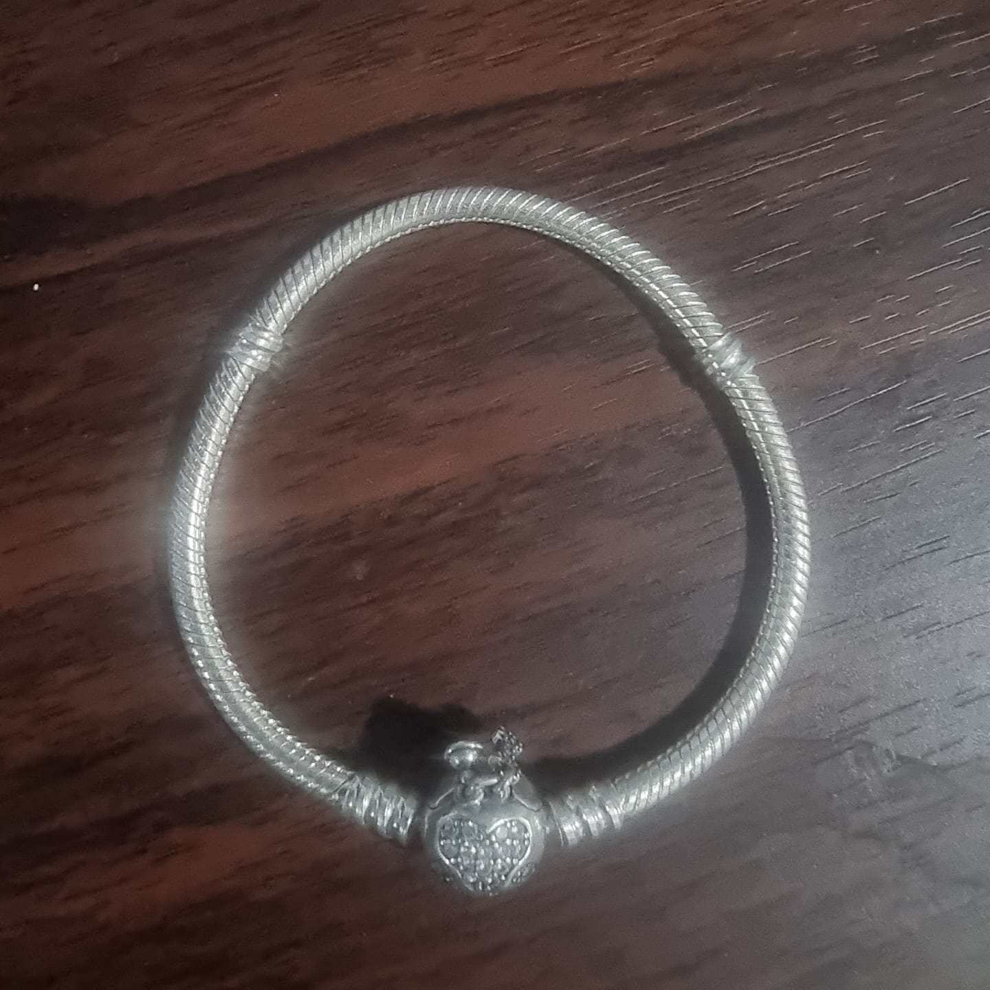 Customer photo review of Pulsera Huella de Perrito Diamantes