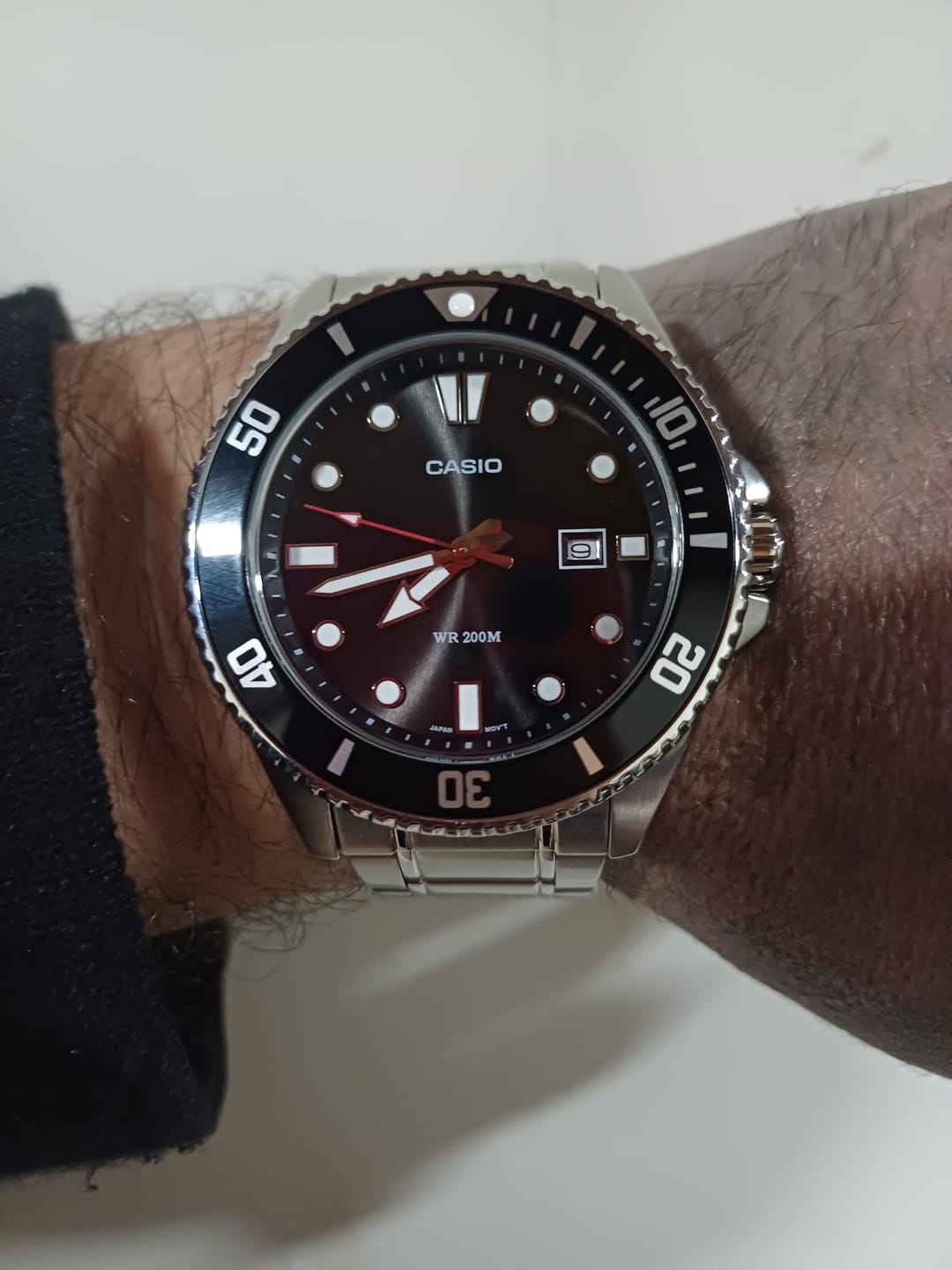 Customer photo review of Reloj Casio Submariner Marlin Duro MDV-107D-1A1VDF Buceo