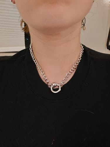 Customer photo review of O-Chain Choker
