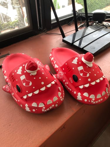 Customer photo review of Sharklas® Santa Claus