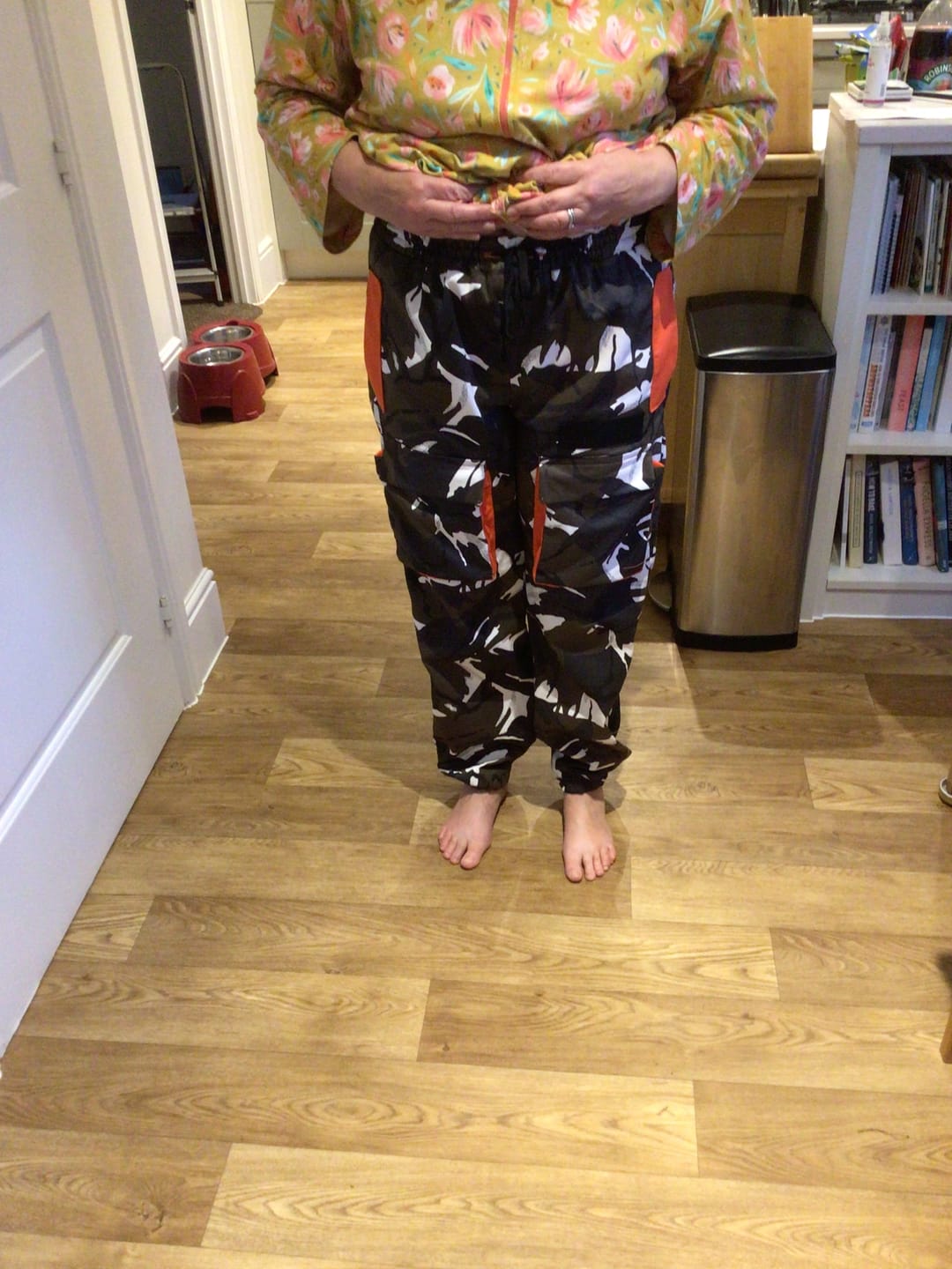 Customer photo review of Camouflage 100% Cotton Drill Fabric