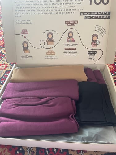 Customer photo review of Classic Khimar - Habibah