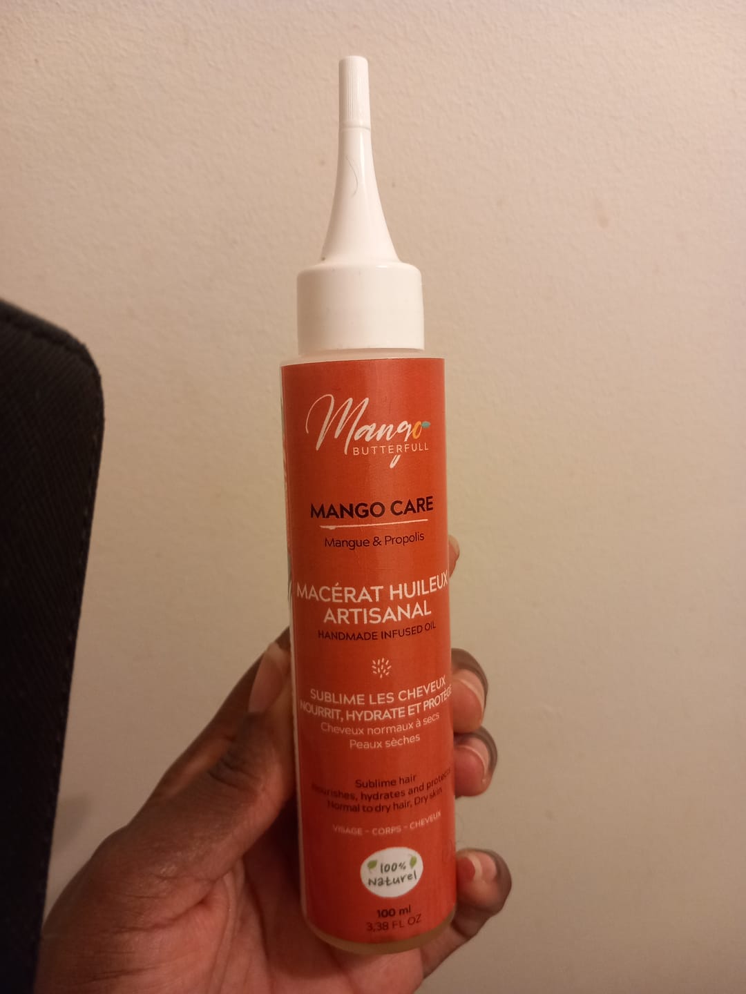 Customer photo review of Macérât huileux artisanal CARE