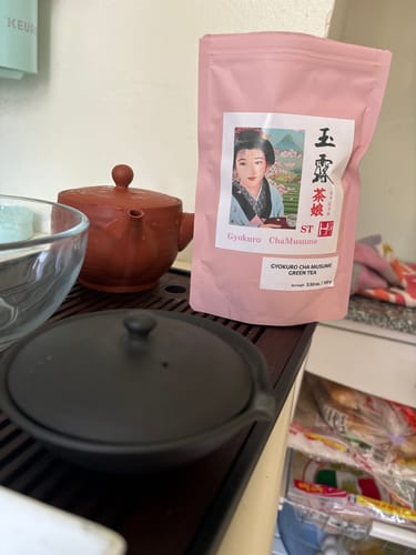 Customer photo review of Gyokuro Imperial Green Tea Cha Musume