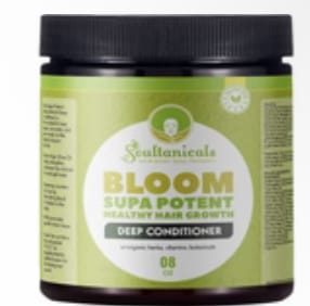 Customer photo review of Bloom Healthy Hair Growth Deep Conditioner