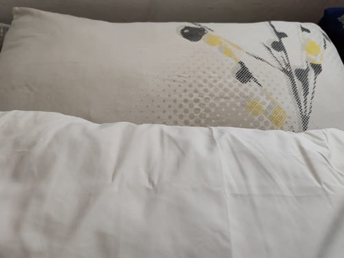 Customer photo review of PLAIN PILLOWCASES