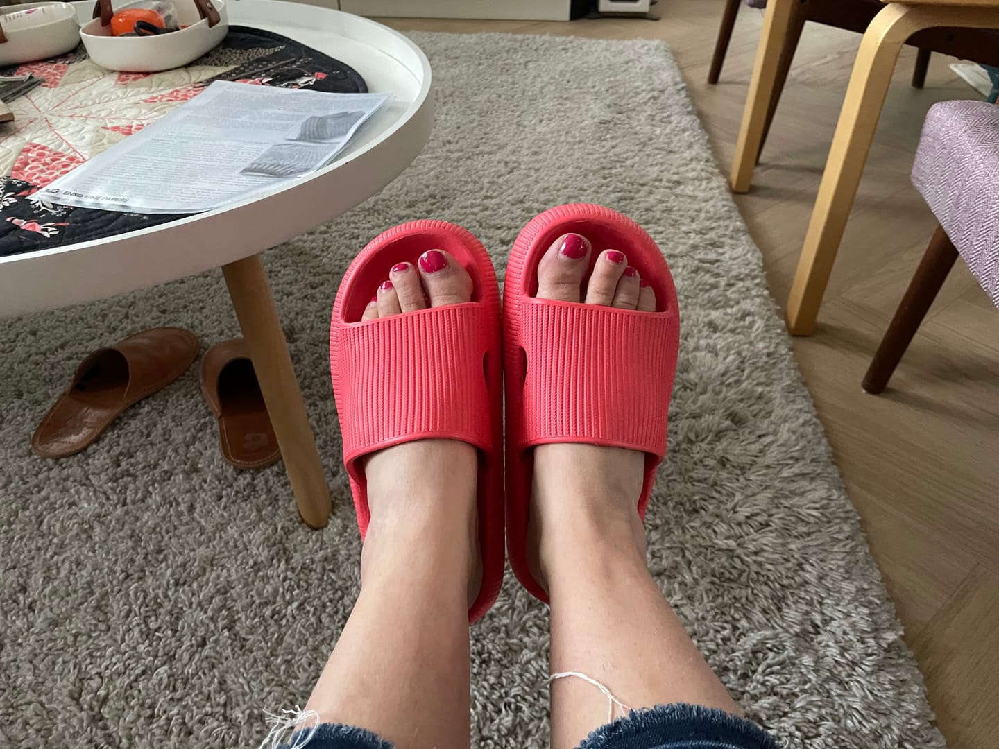 Customer photo review of HappyFlops Original