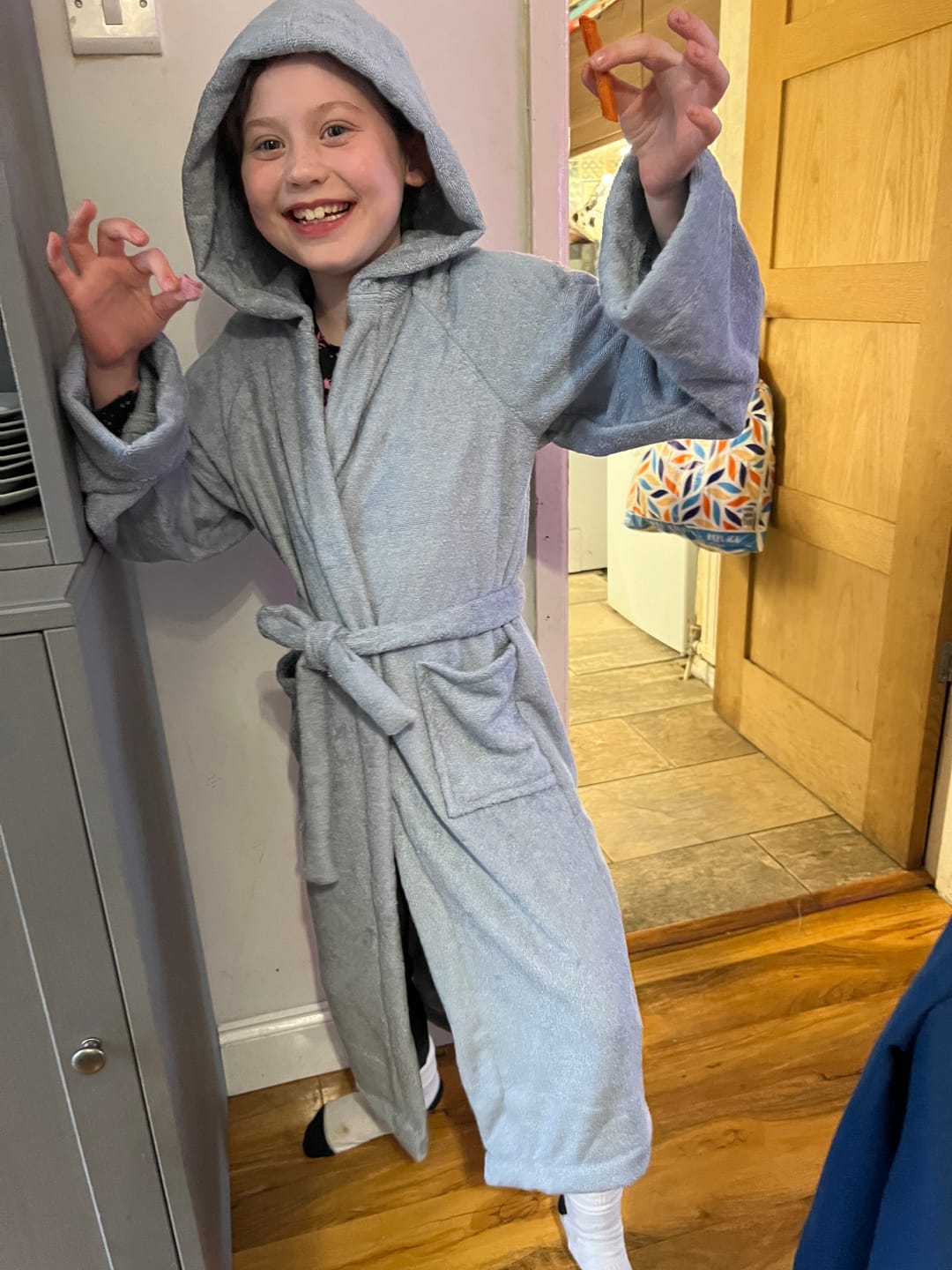 Customer photo review of Bamboo Towelling Fabric