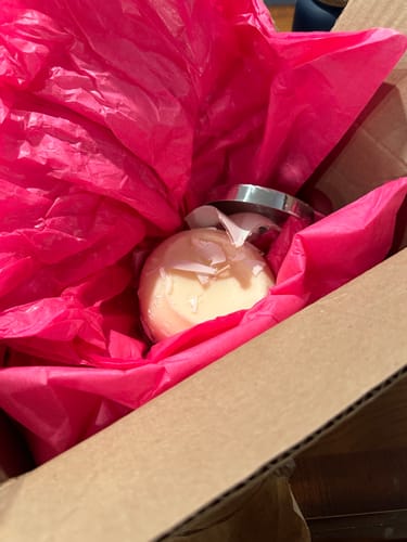 Customer photo review of Volcano Signature Candle