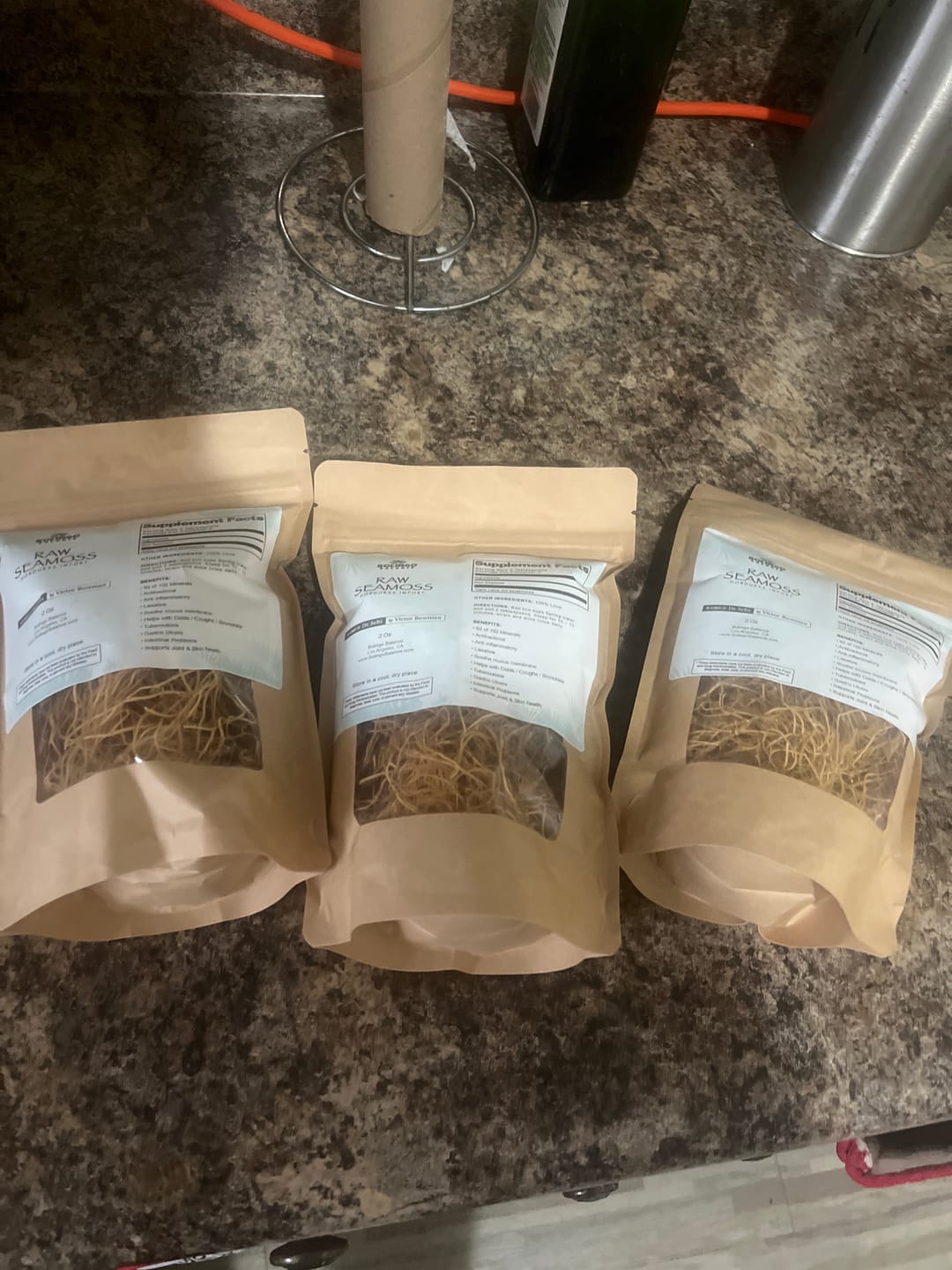 Customer photo review of RAW SEA MOSS