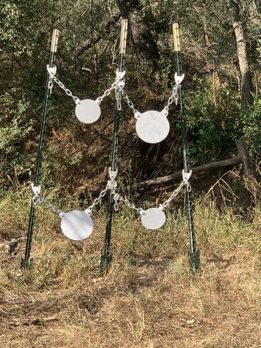 Customer photo review of AR500 Hanging Gongs