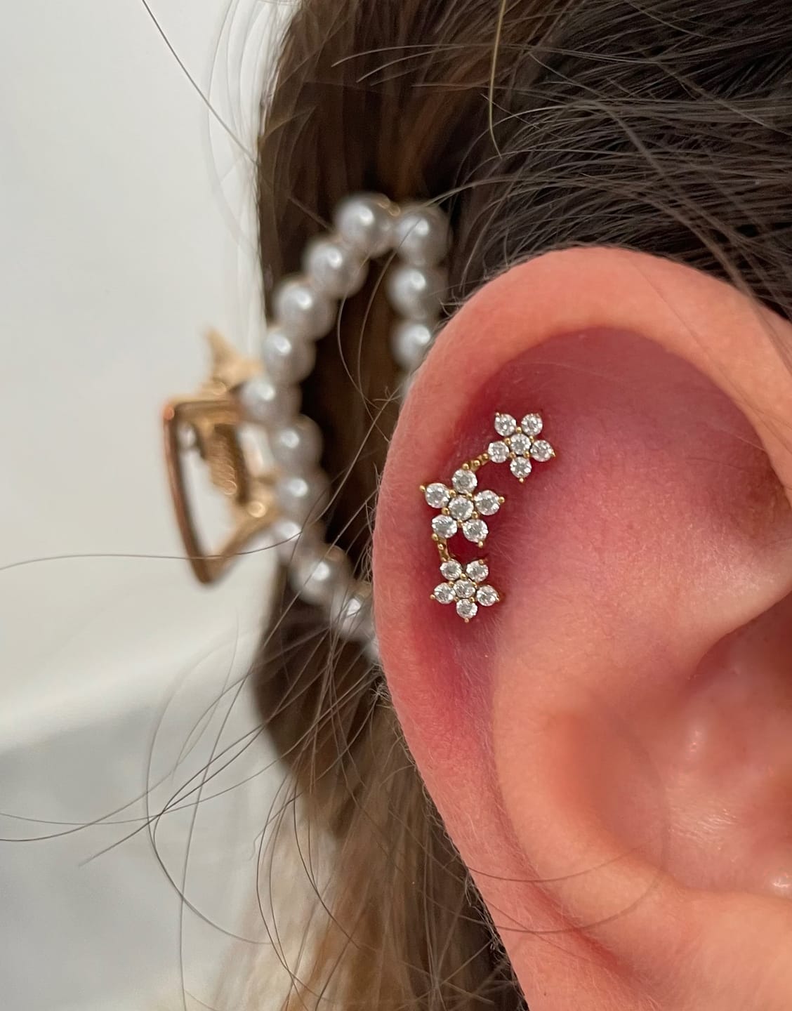 Customer photo review of Flowerish Piercing | Titan