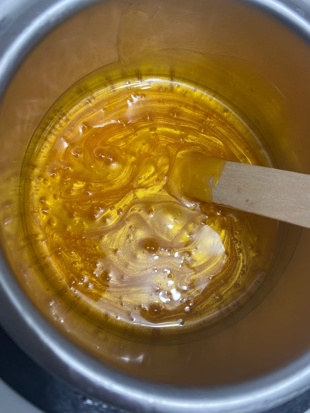 Customer photo review of Orange Citrus Jelly Wax