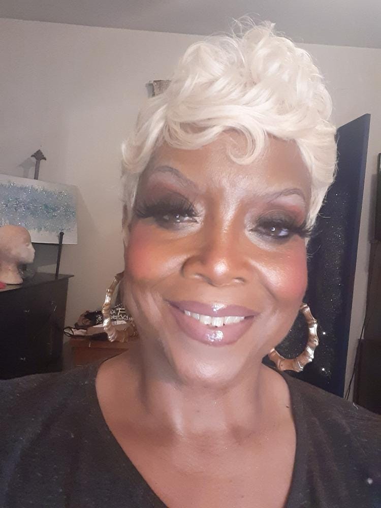 Customer photo review of Sensationnel Synthetic Dashly Full Wig - UNIT 1