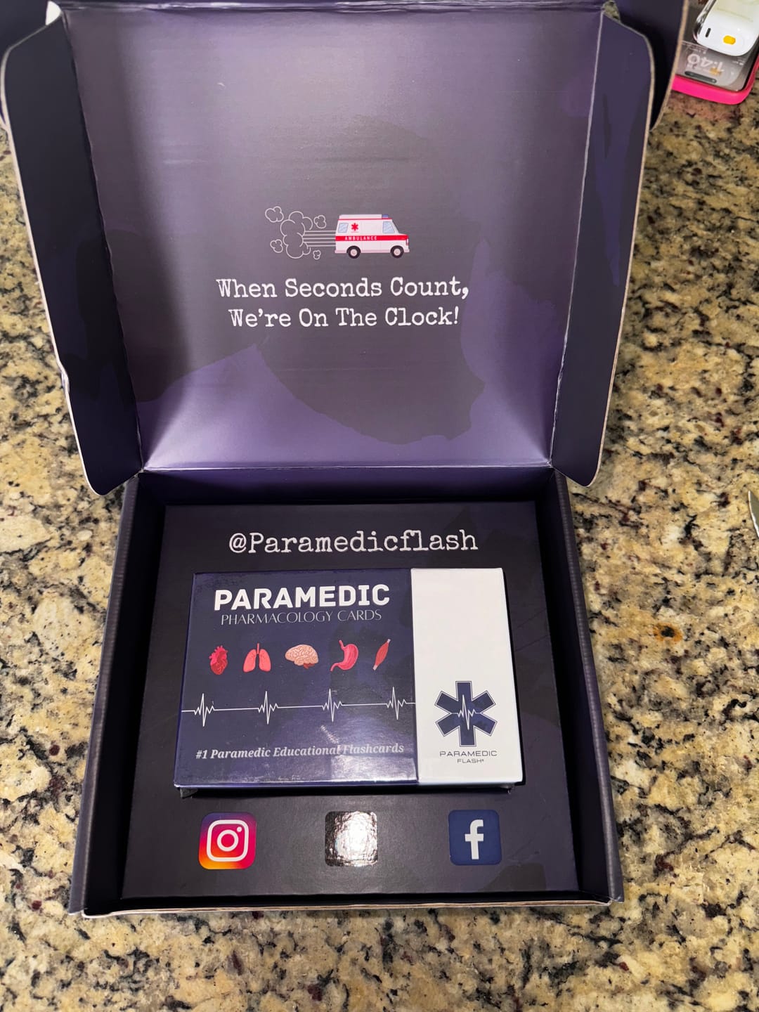 Customer photo review of Paramedic Pharmacology Cards