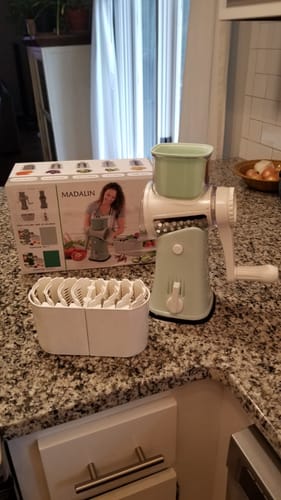 Customer photo review of 5 in 1 Gourmet Cheese Grater