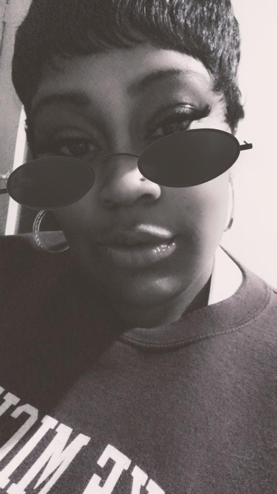 Customer photo review of Outre Human Hair Wig DUBY PIXIE