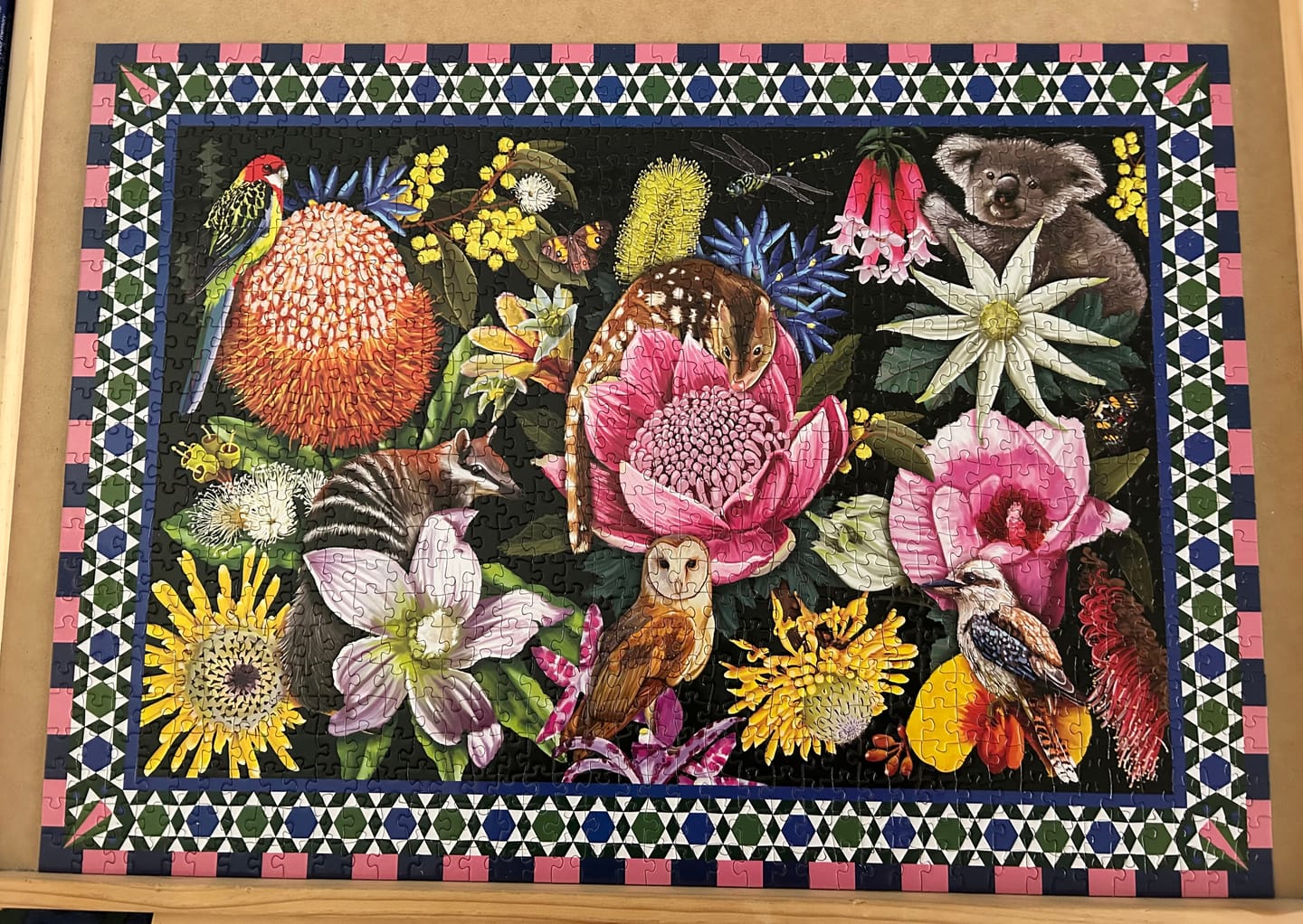 Customer photo review of Puzzle 1000 Good Evening