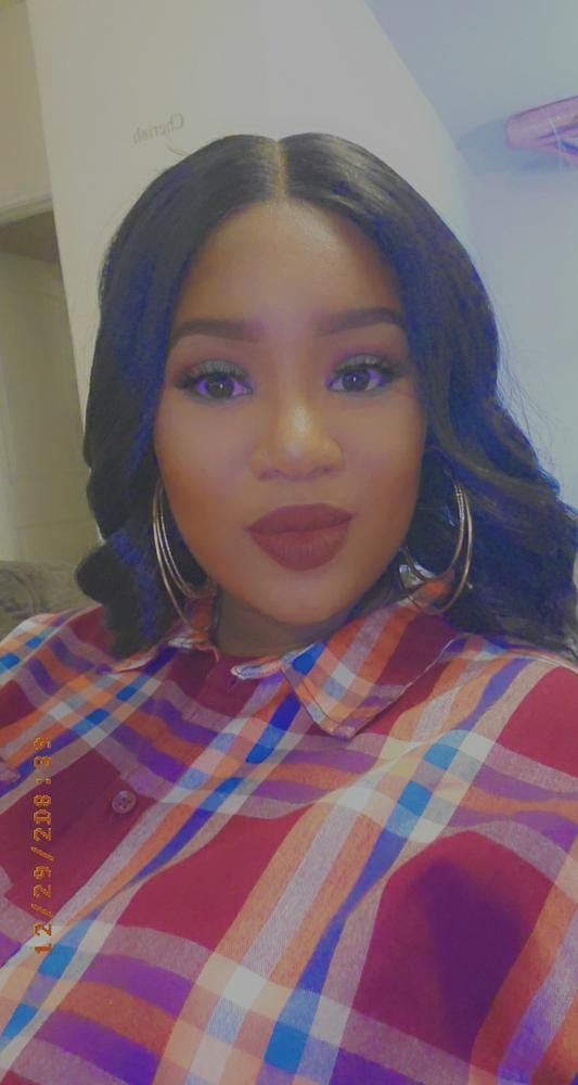 Customer photo review of Sensationnel Butta Lace Synthetic Hair HD Lace Wig - BUTTA UNIT 8
