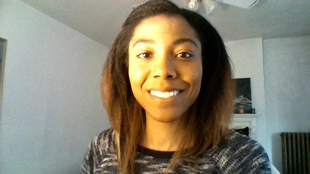 Customer photo review of Sensationnel Synthetic Curls Kinks & CO Instant Weave Half Wig - BOSS BABE/TOP BABE