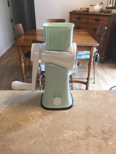 Customer photo review of 5 in 1 Gourmet Cheese Grater