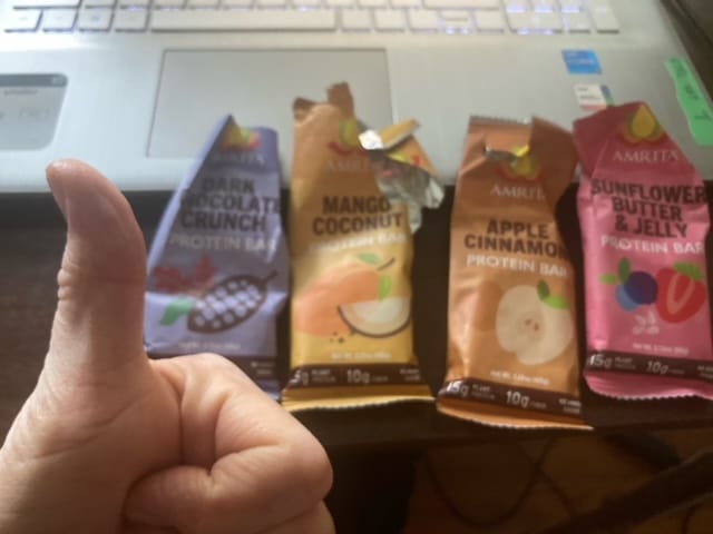 Customer photo review of High Protein Bars Starter Pack