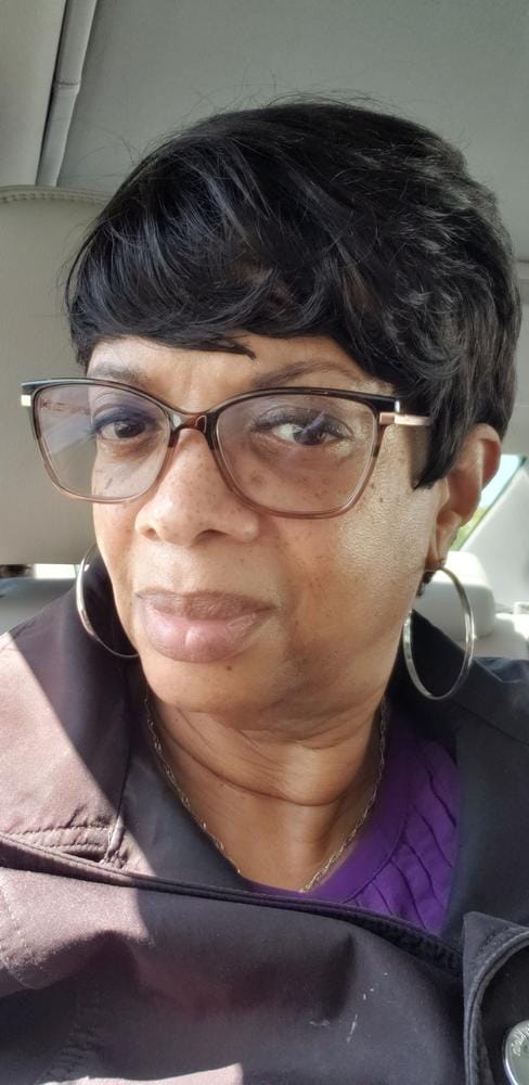 Customer photo review of Outre 100% Human Hair Premium Duby Wig PIXIE MOHAWK