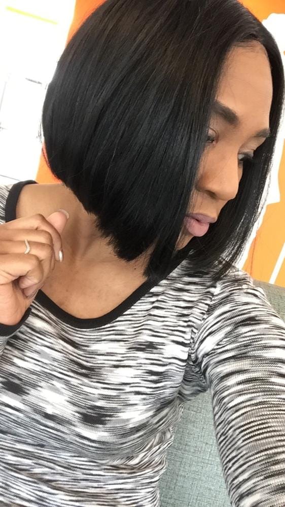 Customer photo review of Zury Sis Brazilian 100% Remy Human Hair Wig HR-BRZ JERRY