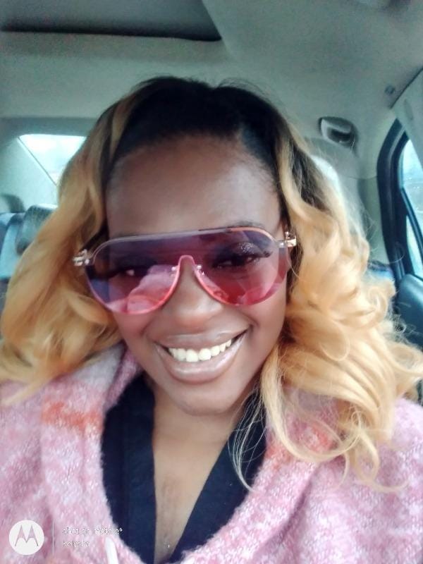 Customer photo review of Sensationnel Half Wig Instant Weave DRAWSTRING CAP IWD 3