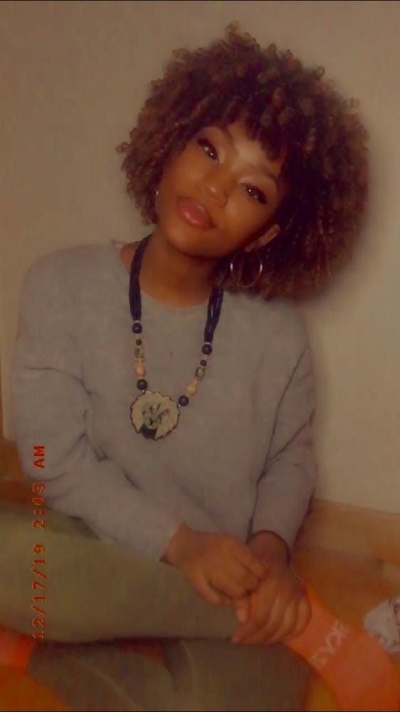 Customer photo review of Outre 100% Human Hair Premium Duby Wig PIXIE MOHAWK