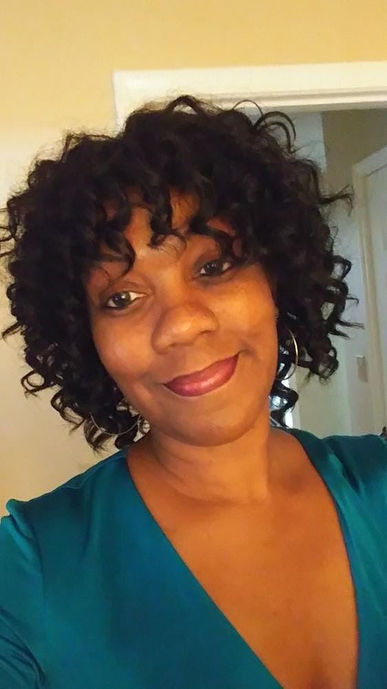Customer photo review of Vanessa Synthetic Express Weave Half Wig LA COSMO