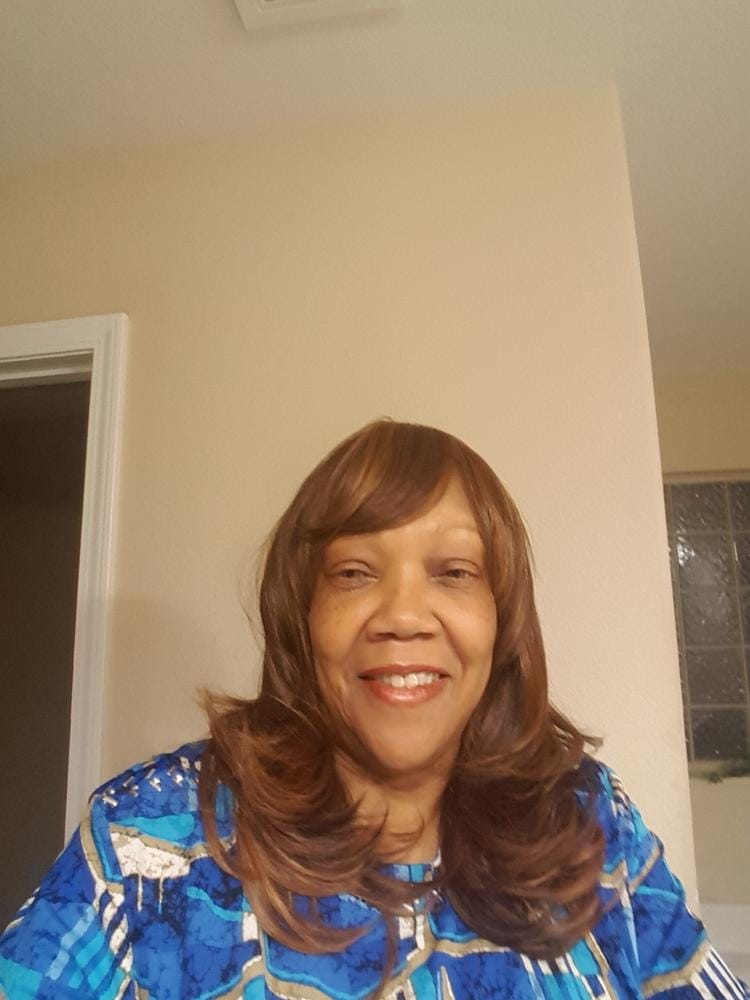 Customer photo review of Vivica A Fox Pure Stretch Cap Wig BRIE