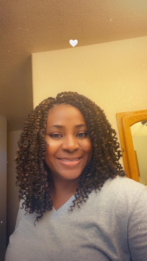 Customer photo review of Zury Sis Crochet Braids - V11 PASSION TWIST