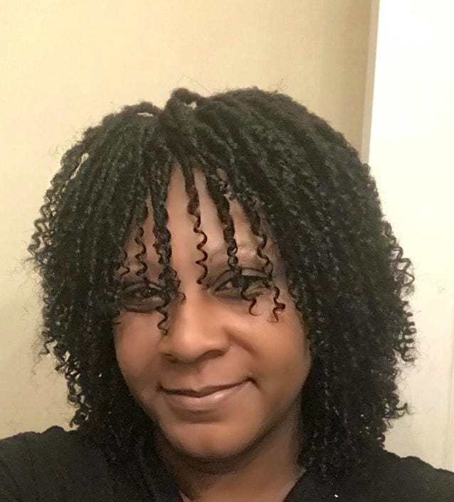 Customer photo review of Bobbi Boss Premium Synthetic Fiber Wig - M833 SOUL LOCS