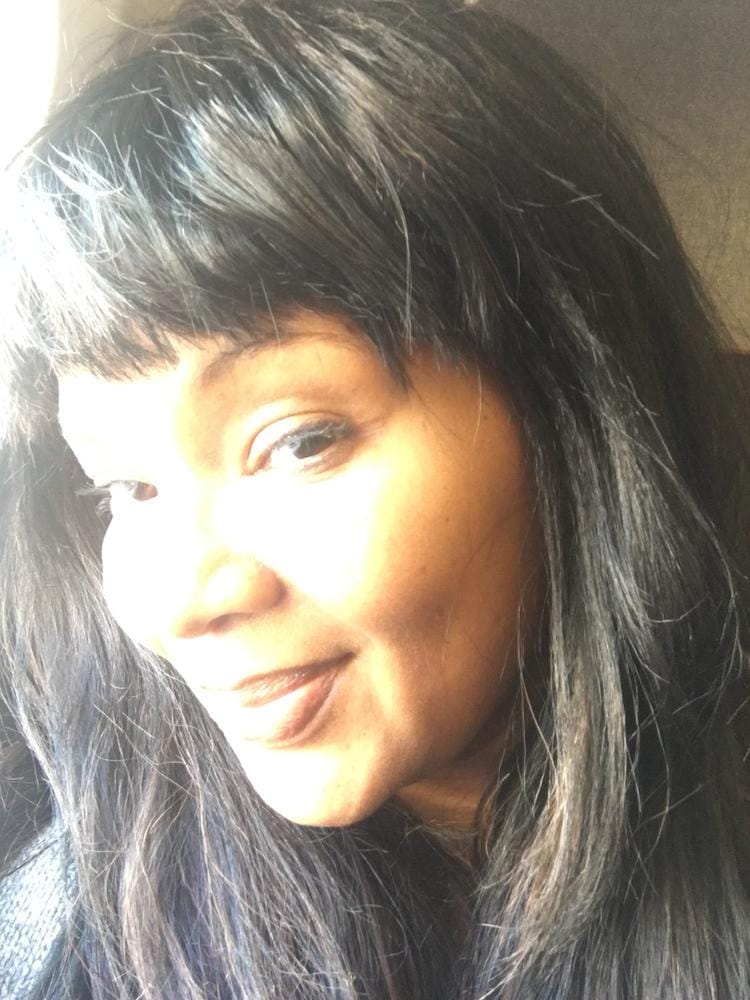 Customer photo review of Isis Brown Sugar Human Hair Mix Wig BS120