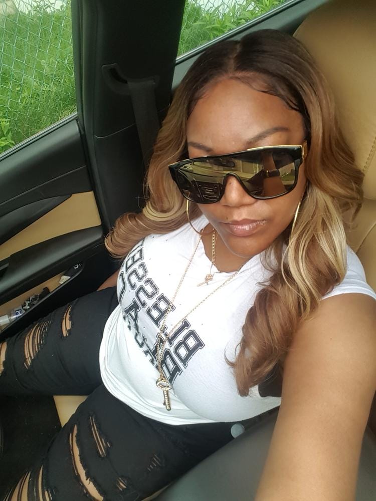 Customer photo review of Sensationnel Synthetic Cloud9 What Lace Wig - ZELENA