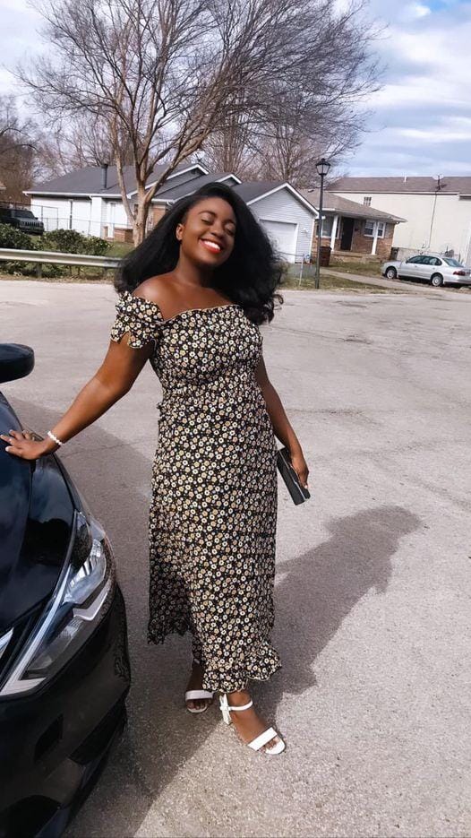 Customer photo review of Sensationnel Instant Weave Curls Kinks & CO Synthetic Half Wig - RAIN MAKER