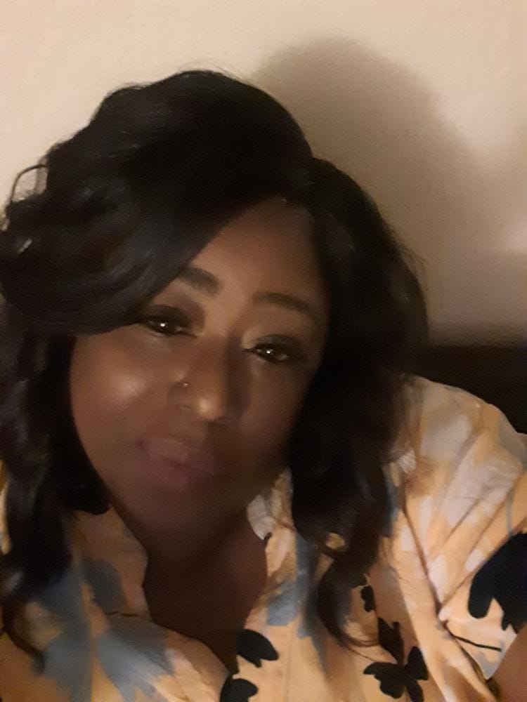 Customer photo review of Bobbi Boss Swiss Synthetic Lace Front Wig - MLF181 DENNA