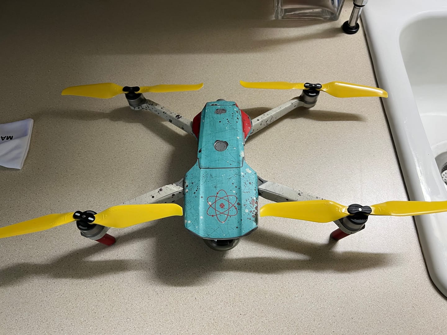 Customer photo review of DJI Air 2S STEALTH Upgrade Propellers - x4 Yellow