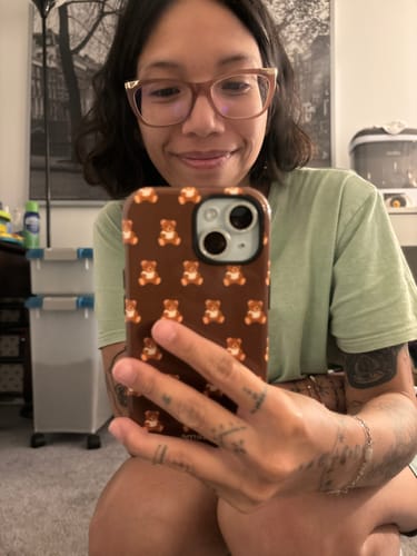 Customer photo review of Teddy Brown