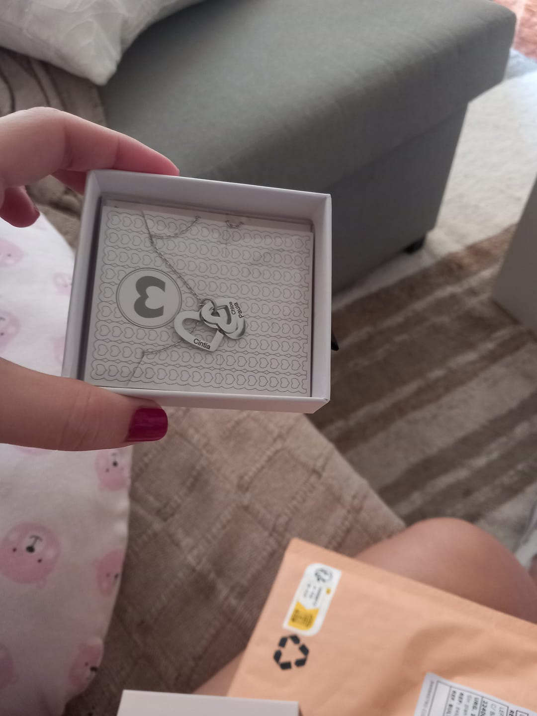 Customer photo review of Collar Affection ~ Personalizable