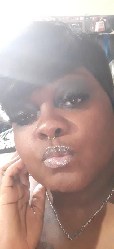 Customer photo review of Bonfi Natural Organic Wig Shine For Dull / Dry Human and Synthetic Hair 4 oz